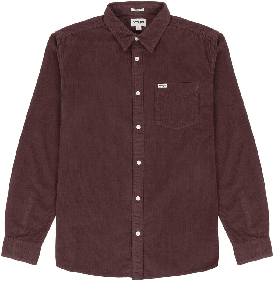 

Рубашка WRANGLER Regular fit Button Up, бордо