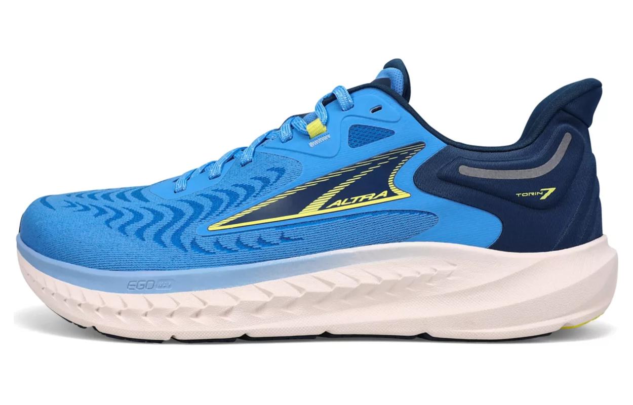 

Altra Торн 7 амортизирующие противоскользящие износостойкие низкие кроссовки для бега мужские синий белый черный, цвет Blue White Black