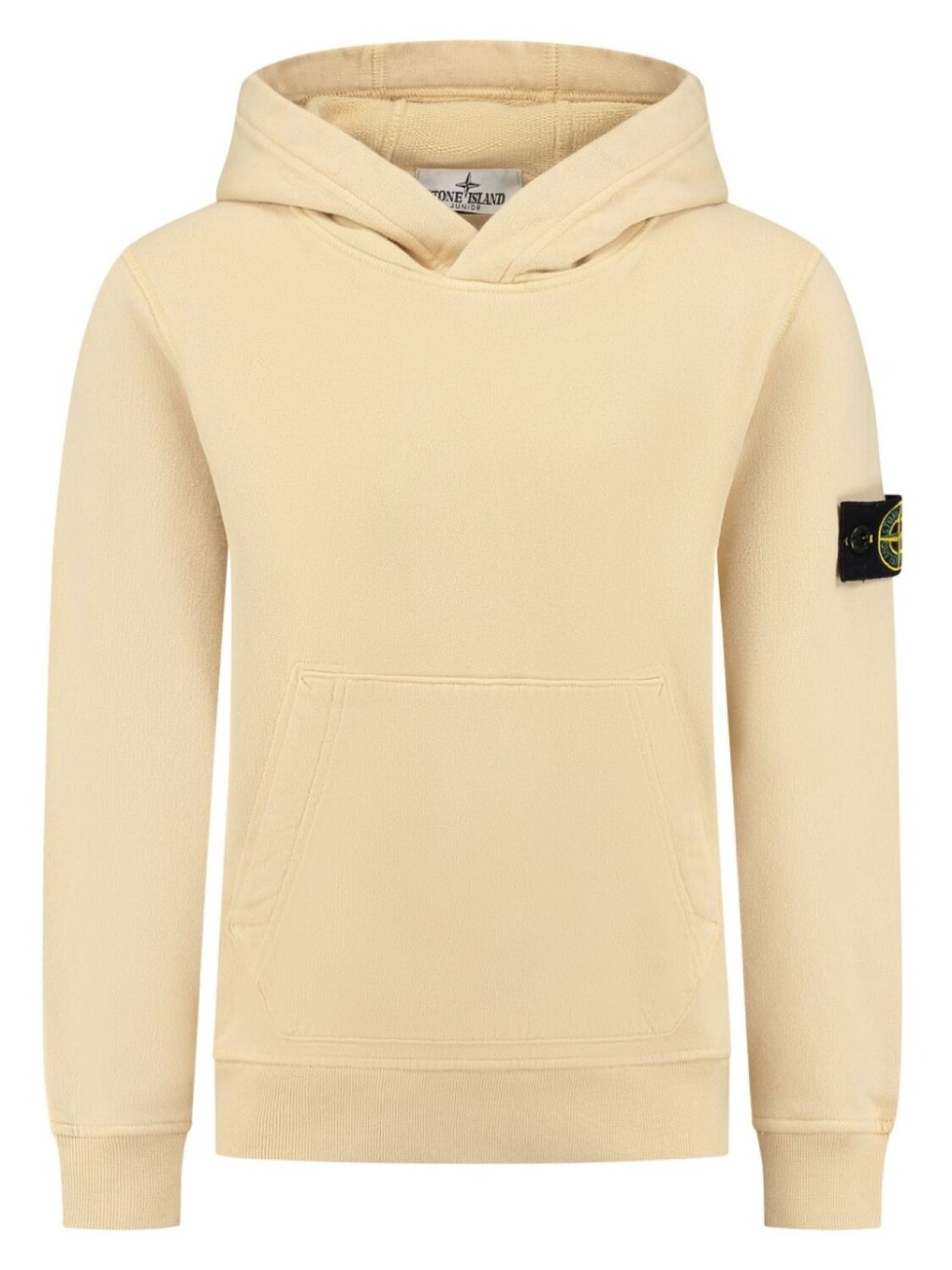 

Stone Island Junior толстовка с значком компаса, нейтральный цвет