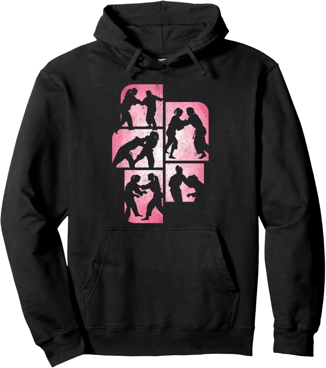 

Ретро-худи для девочки-учительницы дзюдо Martial Arts Karate Apparel & Gifts Collections, черный