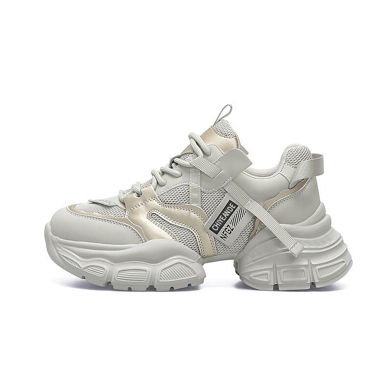 

Кроссовки CHIYEANDE Chunky Sneakers Women's Low-top, черный