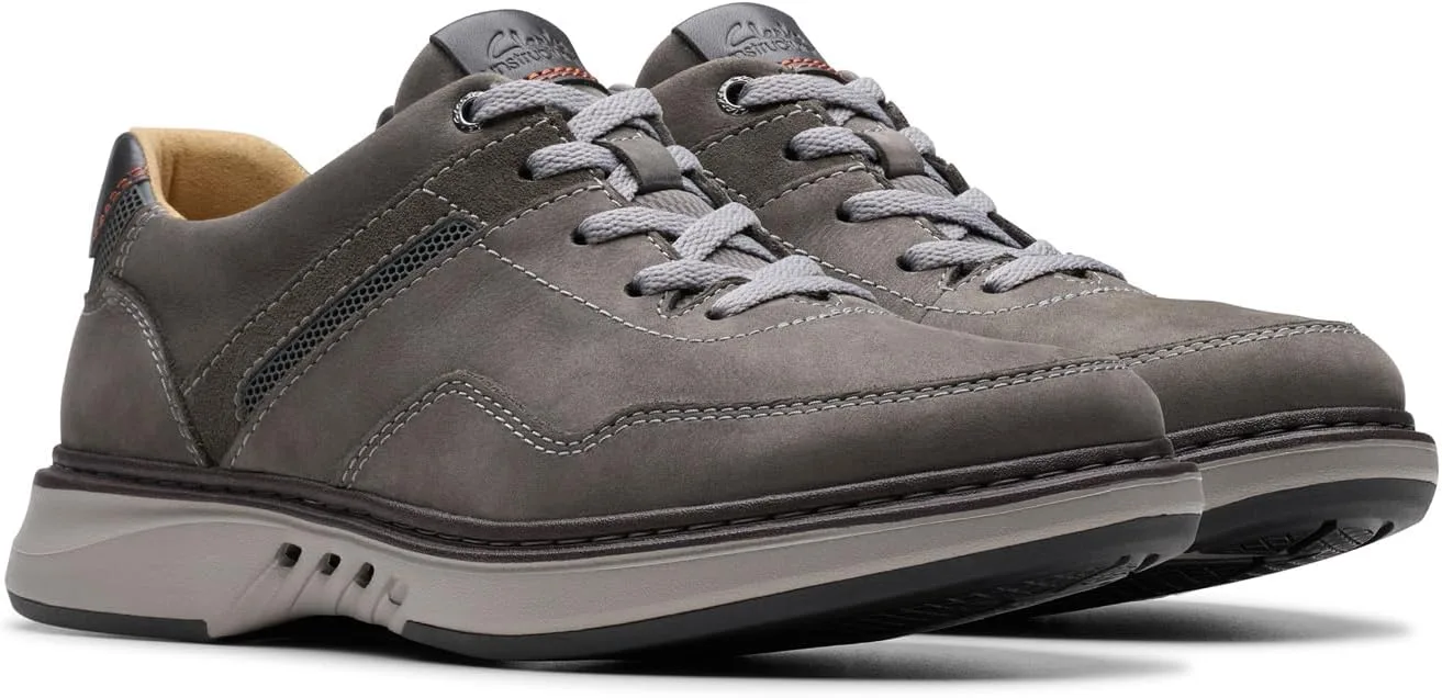 Мужские оксфорды Clarks Un Briley Vibe, темно-серый — фото 4