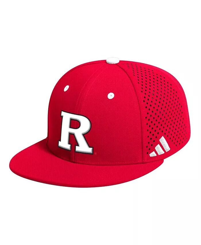 

Мужская бейсбольная кепка Scarlet Rutgers Scarlet Knights On-Field adidas