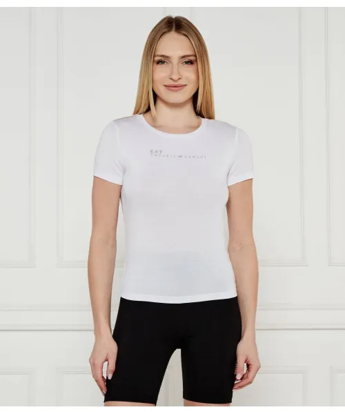 

Футболка Slim fit Ea7, белый
