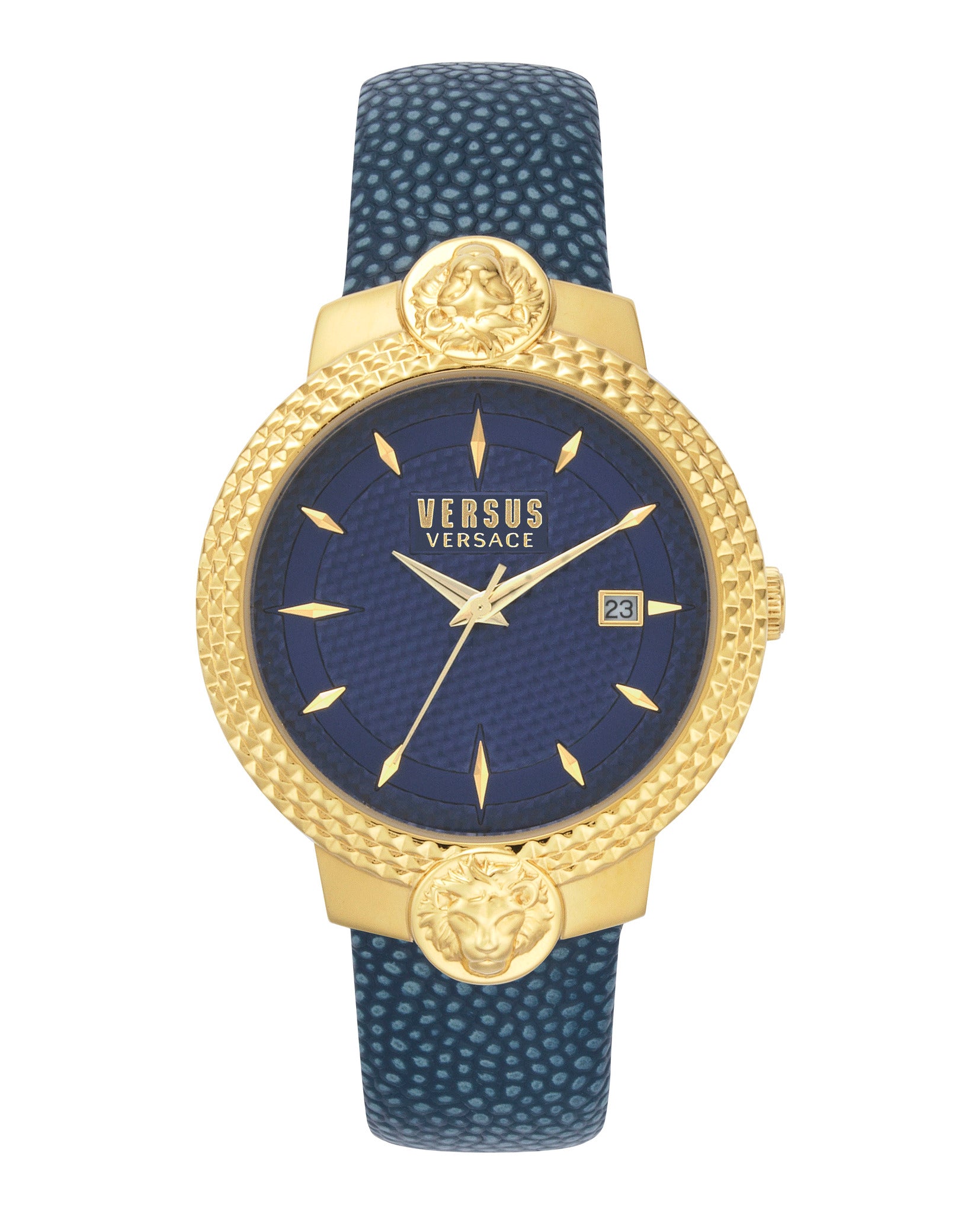 

Часы Муффетард Versus Versace, синий/желтый/золотой/синий