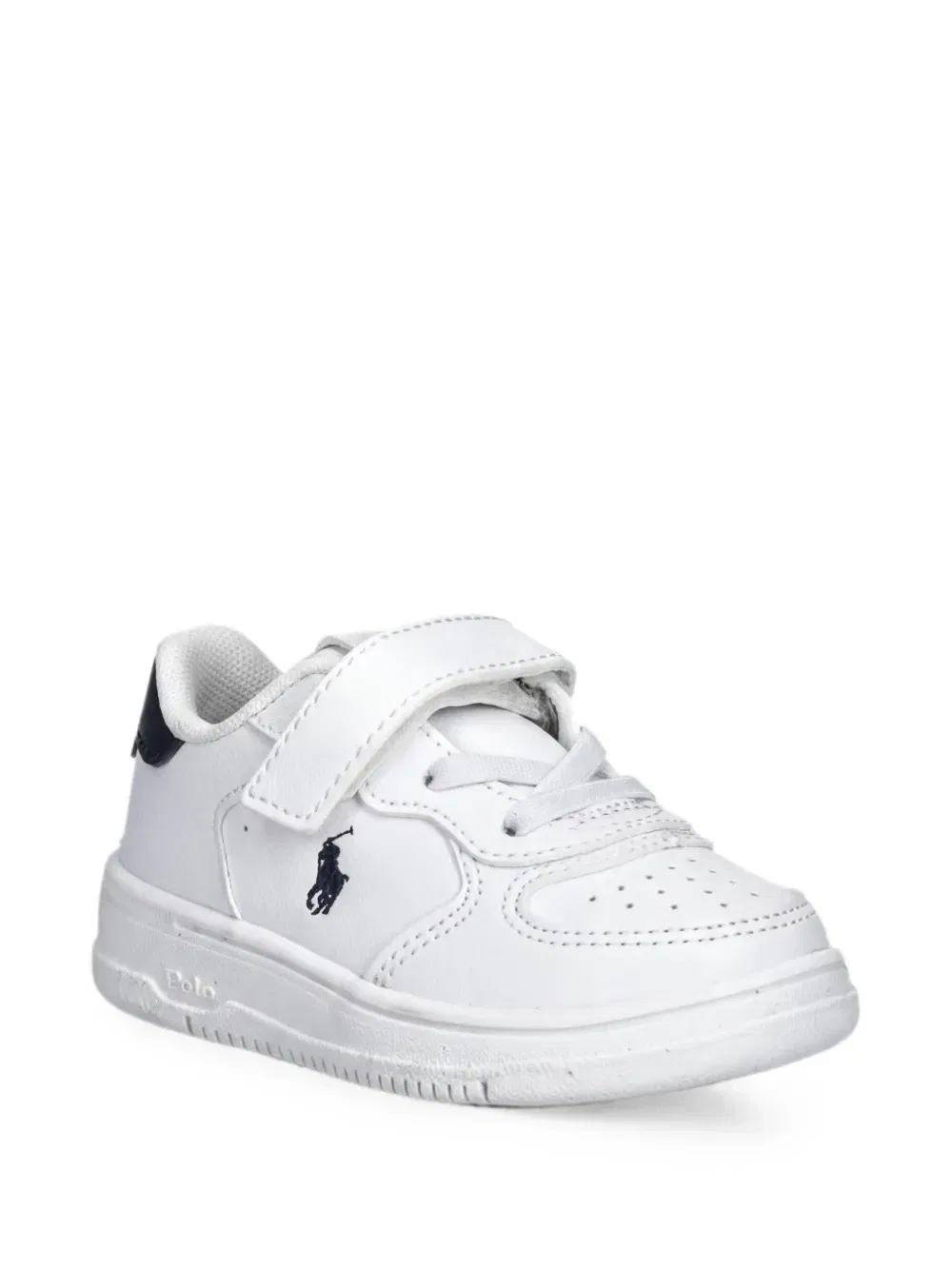 Кроссовки с логотипом POLO RALPH LAUREN KIDS, белый
