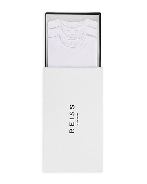 

Футболки Bless с круглым вырезом, упаковка из 3 шт. REISS, цвет White