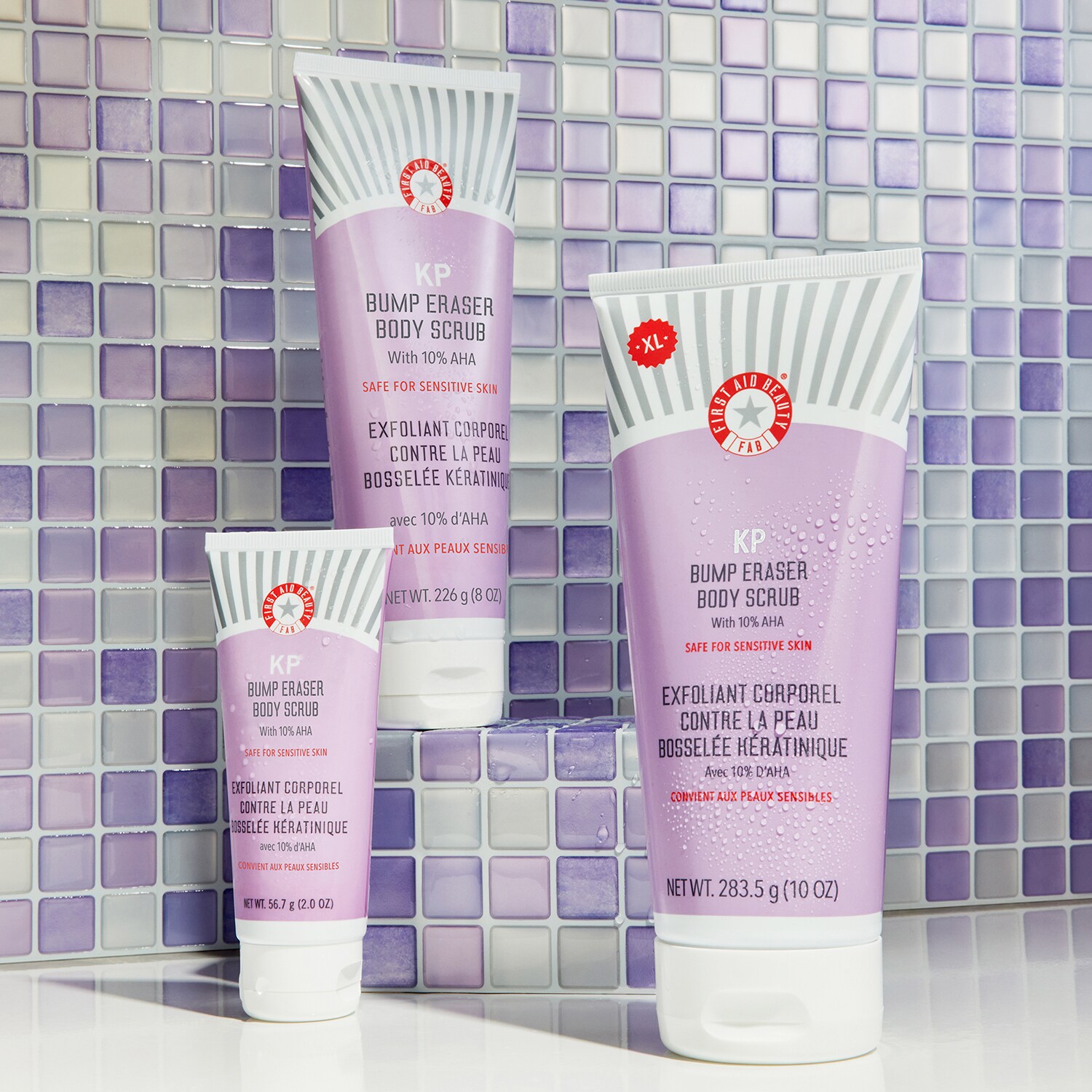 Скраб для тела KP Bump Eraser с 10% AHA-кислотами - Скраб для тела с AHA-кислотами First Aid Beauty, 283.5 g — фото 2