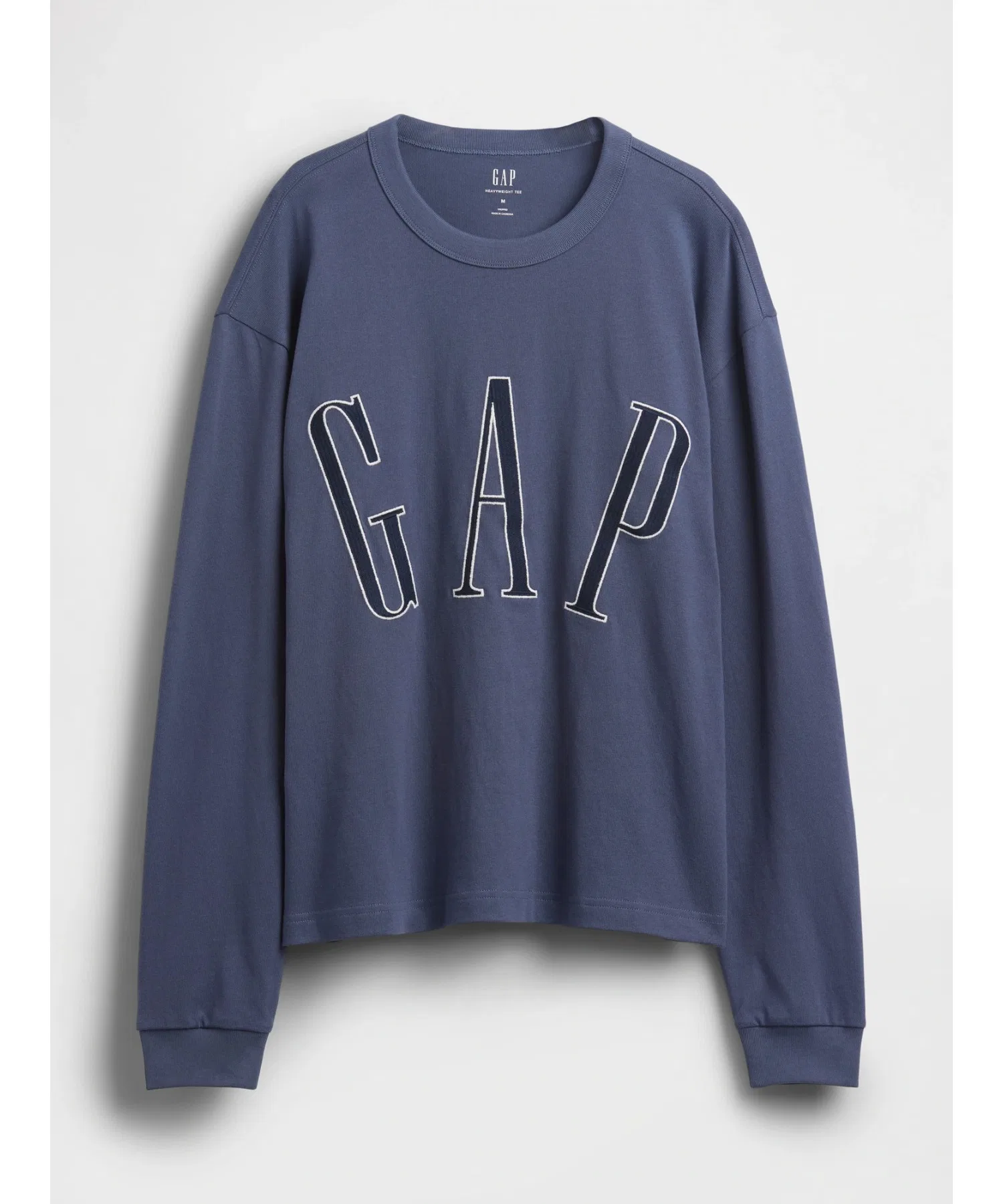 Унисекс футболка GAP оверсайз с логотипом — фото 4