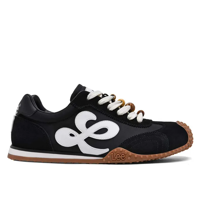 Lee Мужские повседневные туфли low top черные/желтые — фото 3