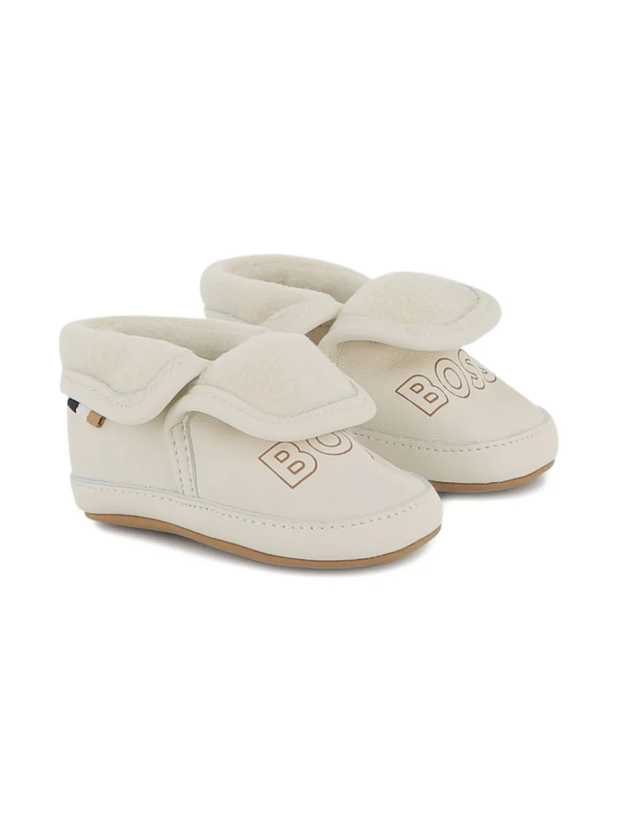 

BOSS Kidswear ботинки с меховой подкладкой, белый