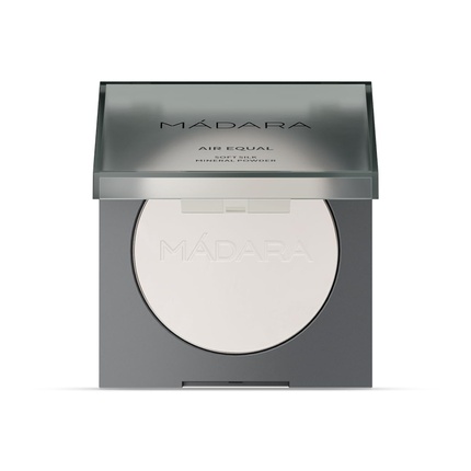 

Пудра Organic Skincare AIR EQUAL Soft Silk Mineral Powder 9g Translucent - Matte Finish, Skin-Pampering Setting Powder Without Talc, Dermatologically Tested, COSMOS Natural Certified