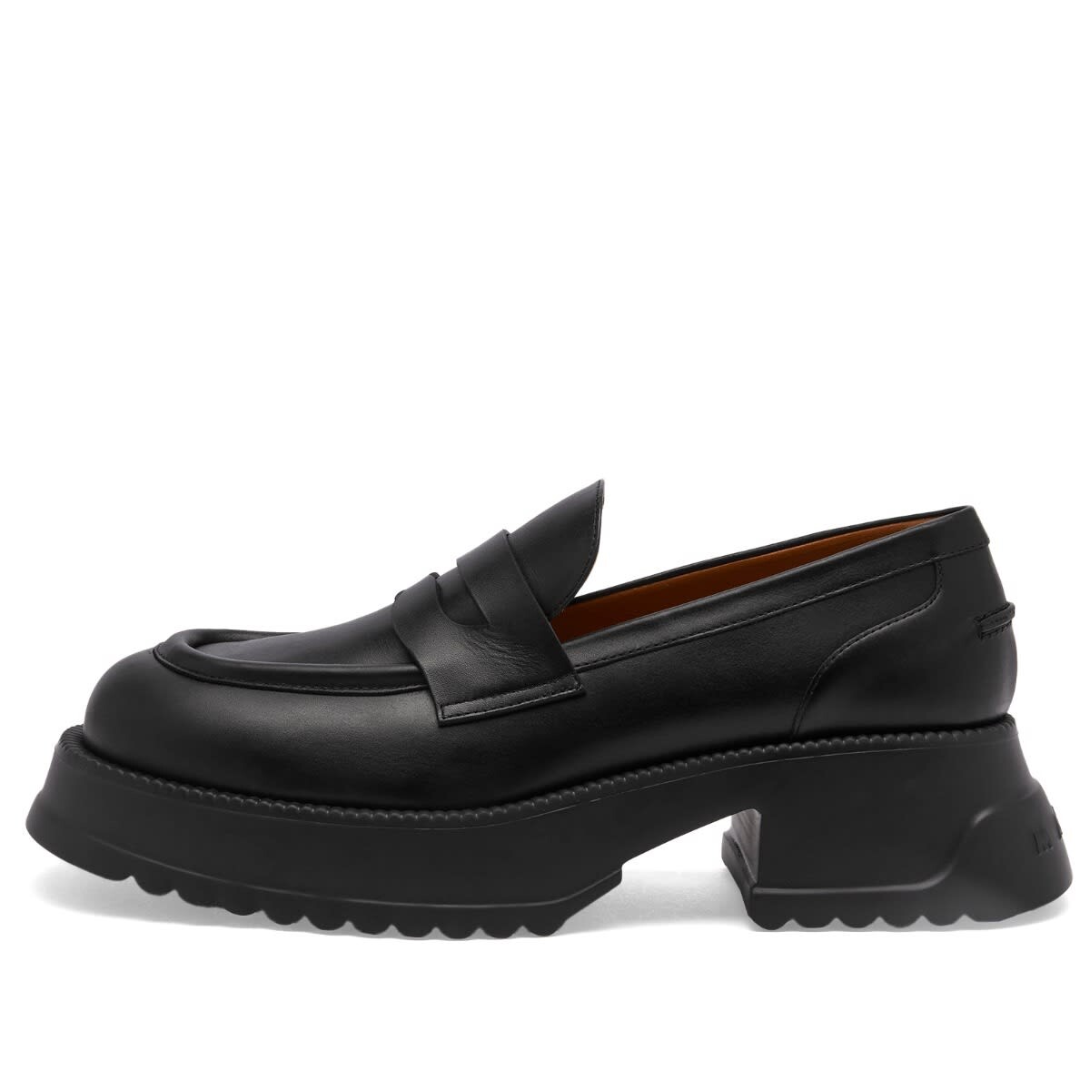 

Туфли Marni Oversized Moccasin, черный
