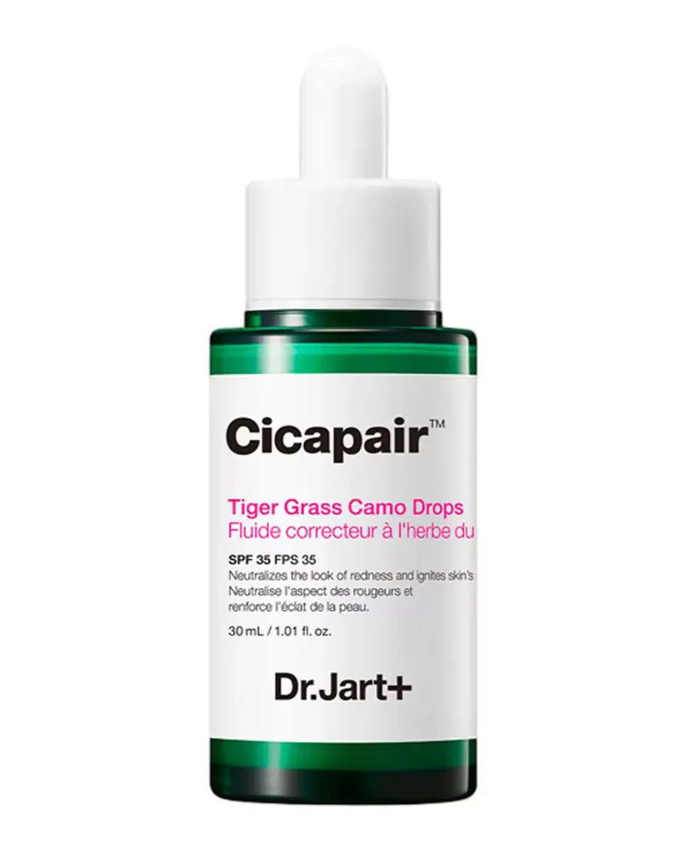Сыворотка Dr. Jart+ — Камуфлирующие капли Cicapair Tiger Grass Camo Drops SPF35, 30 мл