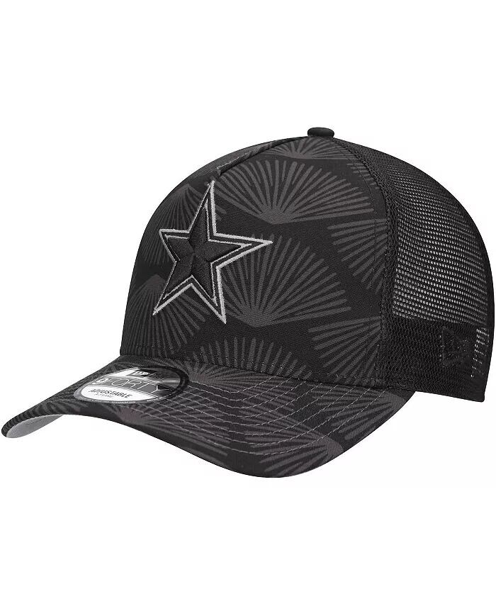 

Мужская черная регулируемая шляпа Dallas Cowboys Agave Trucker 9FORTY New Era, черный