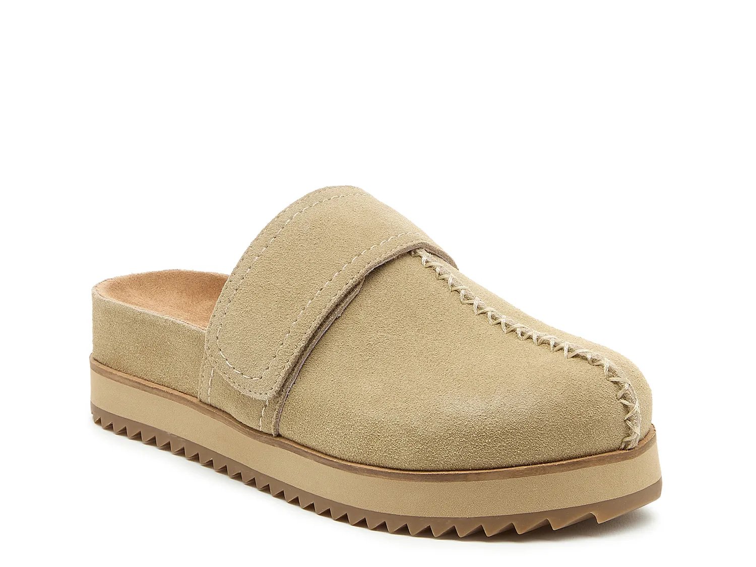 Сабо Kelsi Dagger Brooklyn Fig Clog, Oatmeal Suede