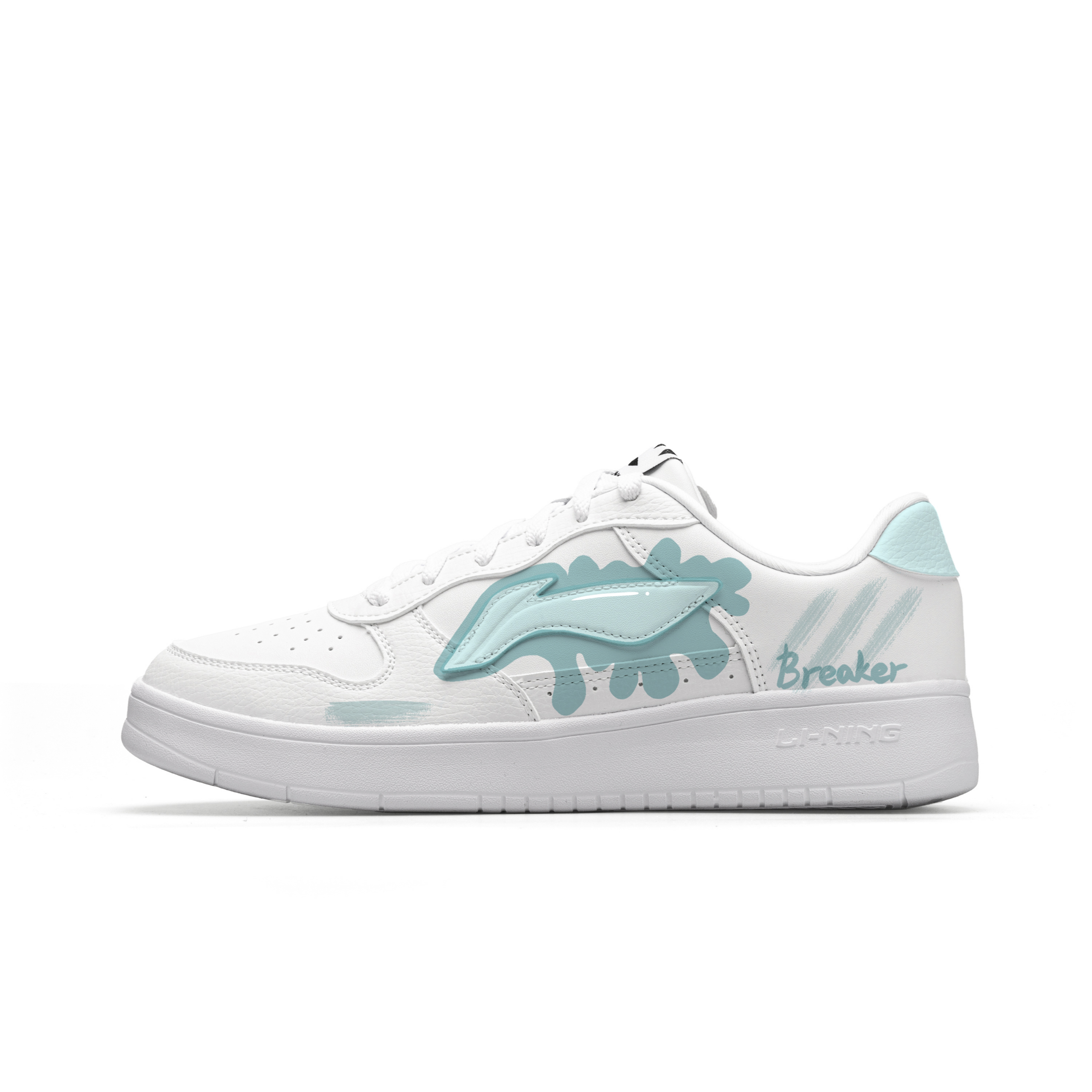 

LINING Износостойкие и легкие кроссовки Pontoon Boats, мужские, белые, зеленые