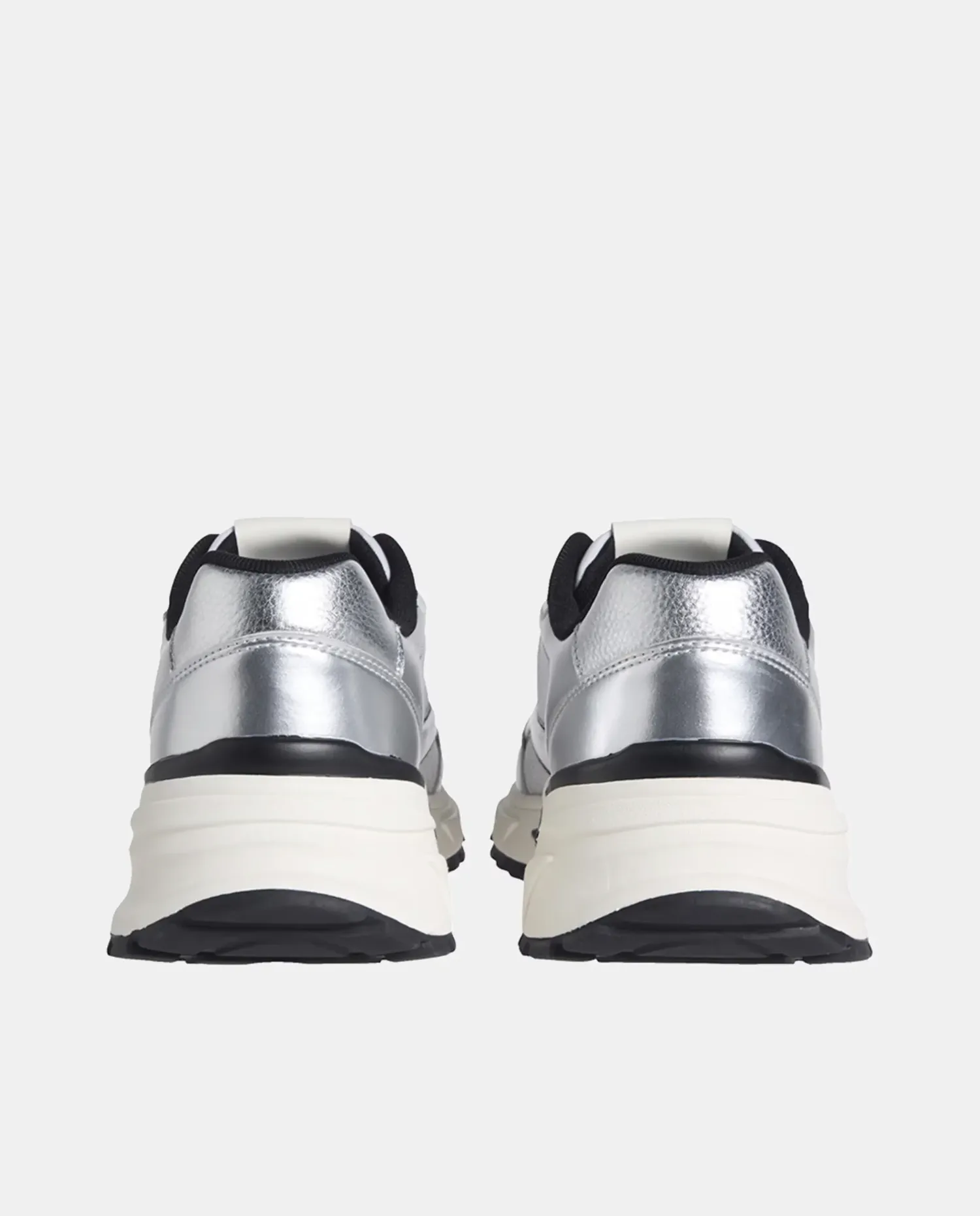 Кроссовка для бега из сетки Calvin Klein, серебро — фото 4