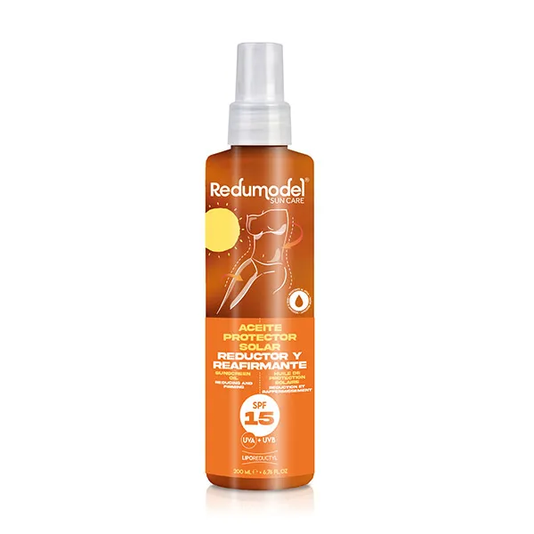 

Солнцезащитное масло SPF 15 Reductor Y Reafirmante Redumodel, 200 ml