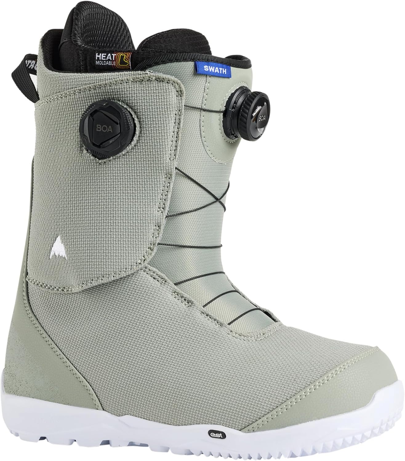 

Ботинки для сноуборда Burton Men's Swath BOA, цвет: зеленый, 13 цветов, Black