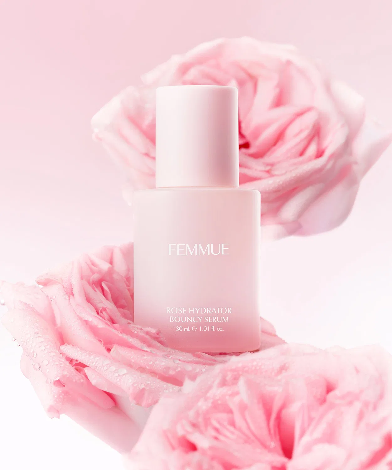 Сыворотка Femmue — Увлажняющая Rose Bouncy Serum, 50 мл