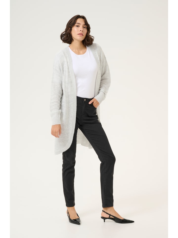 

Кардиган Kaffe, цвет light grey melange
