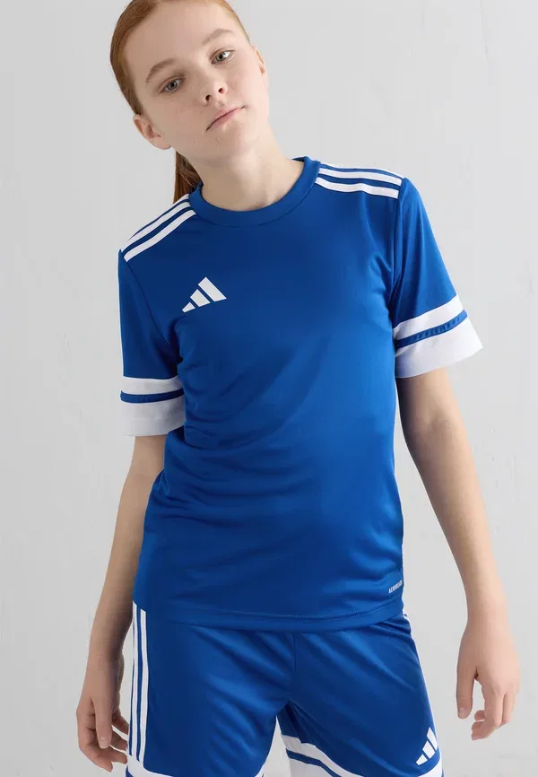 Футболка спортивная с коротким рукавом Squadra Adidas Performance, темно-синий белый