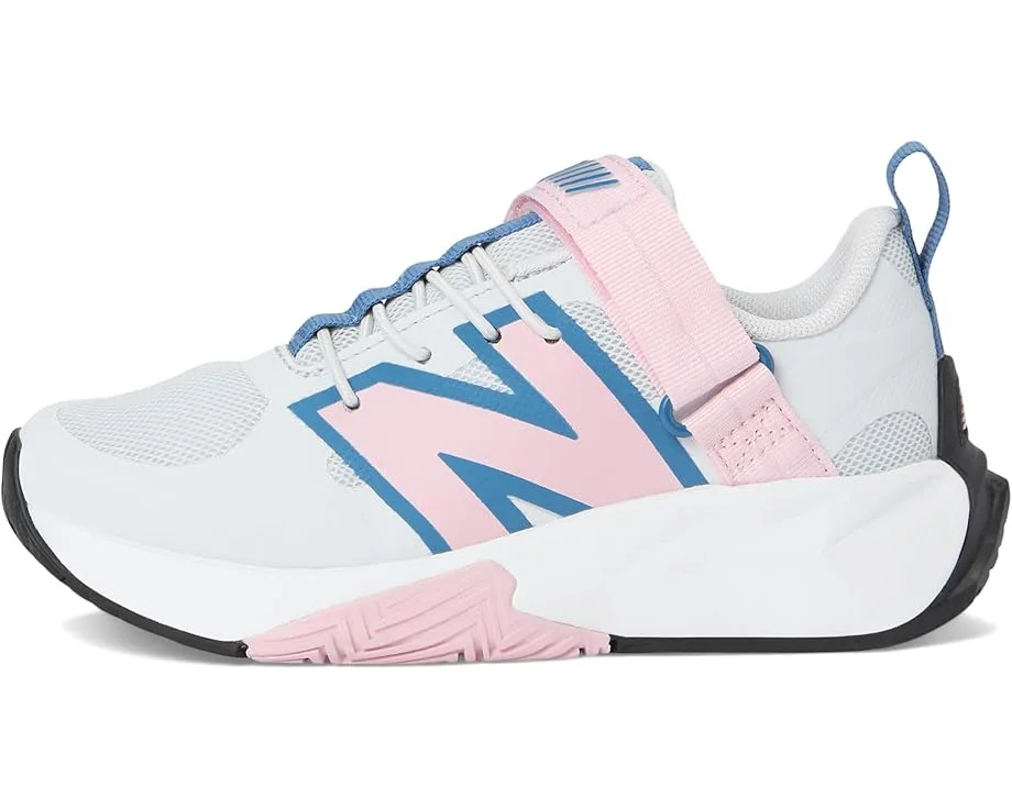 Кроссовки New Balance Kids Fuelcell Play v1 Hook-and-Loop (Little Kid), Quartz Grey/Rose Sugar/Sea Stone — фото 4