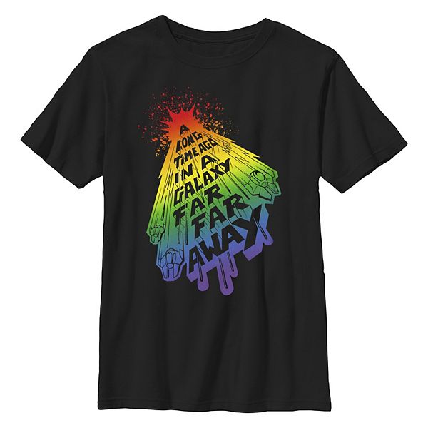 

Футболка с принтом galaxy far far away для мальчиков 8-20 Star Wars