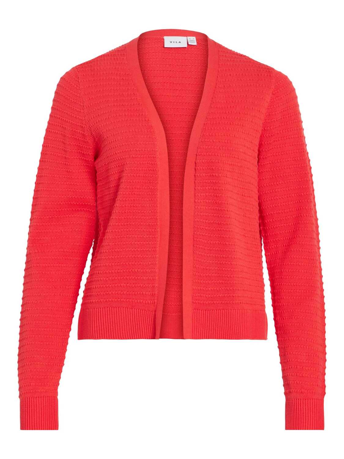 

VILA Кардиган 'VILollo' вязаный красный