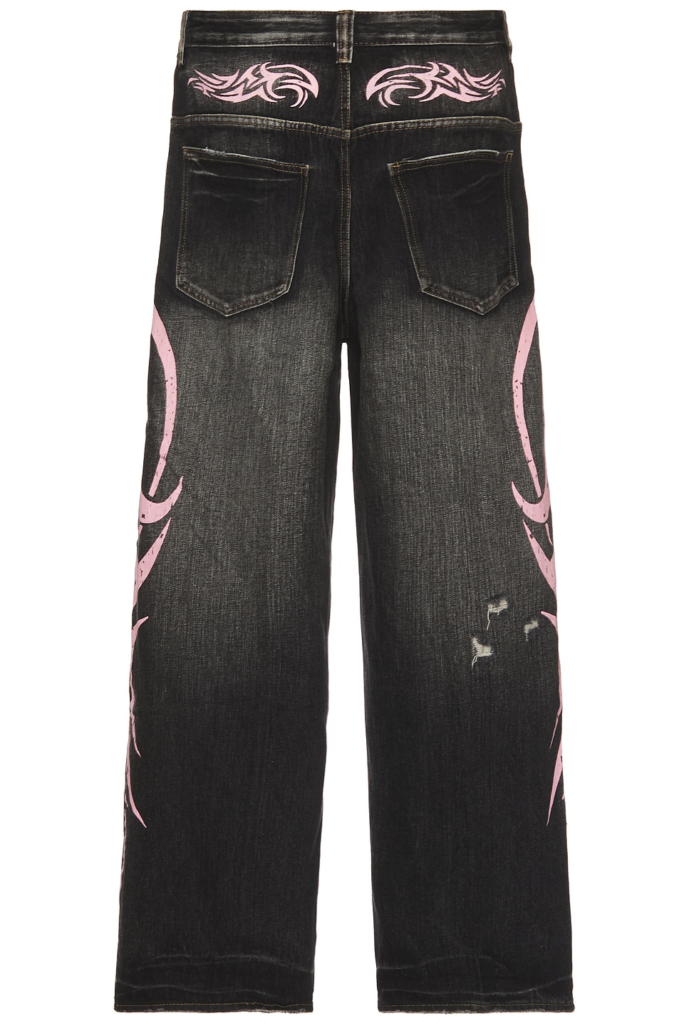 

Джинсы колосс розового лезвия xl Jaded London, черный