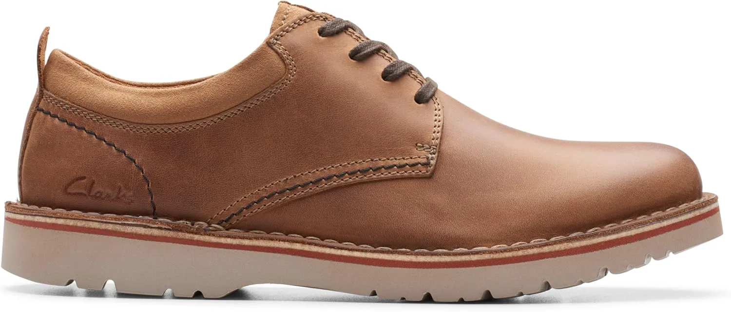 Мужские низкие оксфорды Clarks Eastridge, светло-коричневый — фото 2