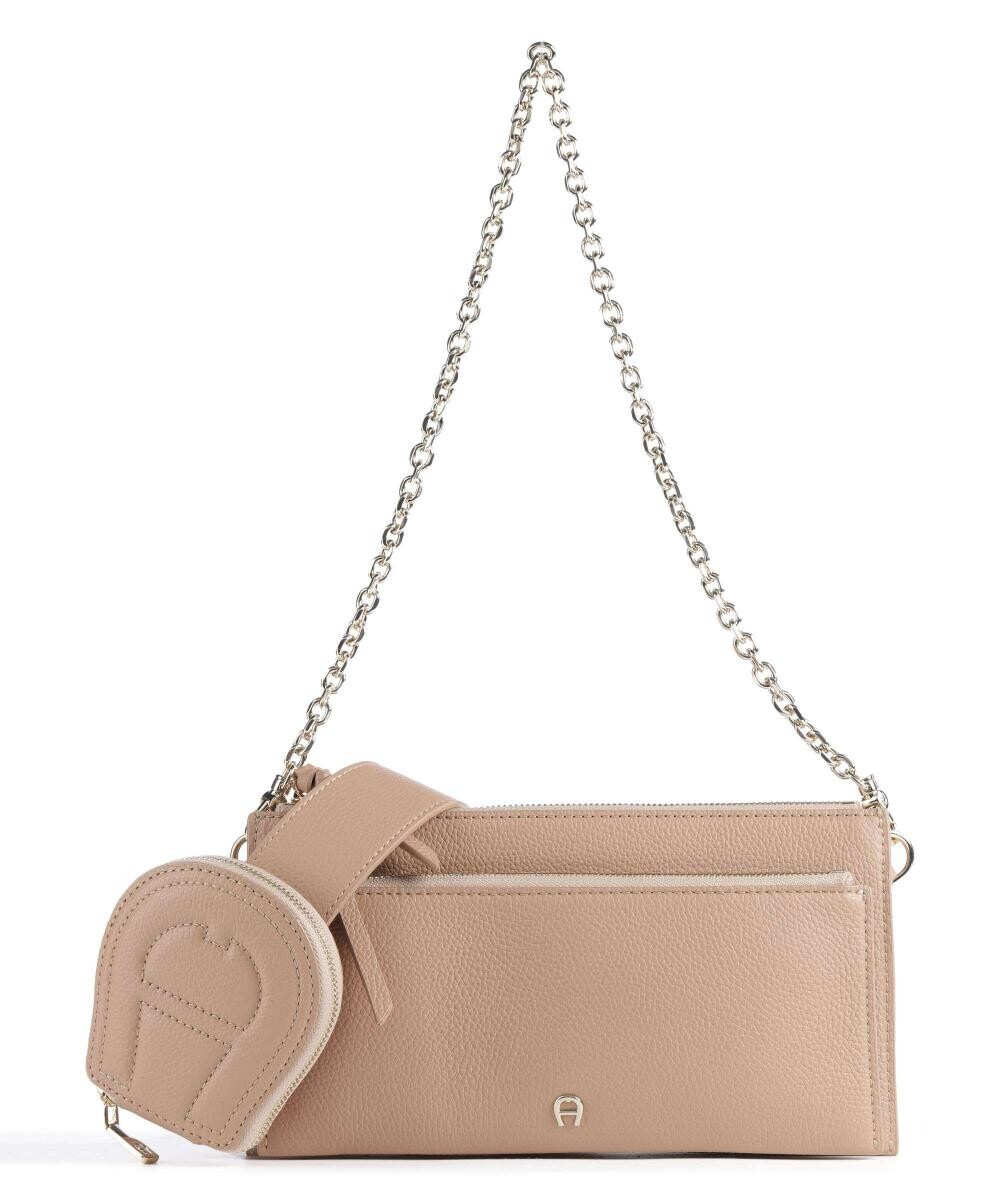 

Сумка через плечо Isa из зернистой яловой кожи. Aigner, коричневый