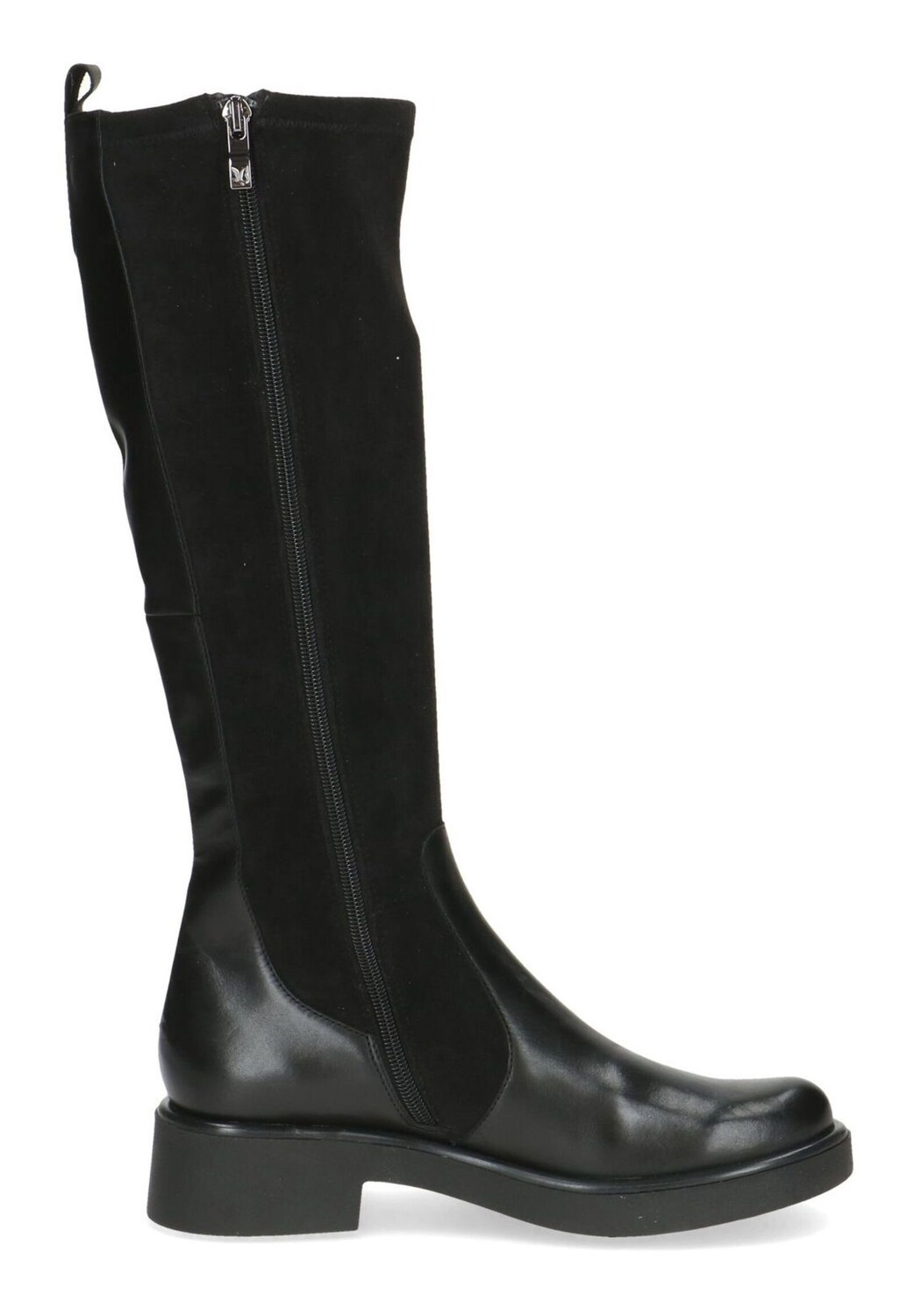 Женские ботинки на блочном каблуке с язычком Caprice, цвет 019 Black Comb — фото 4