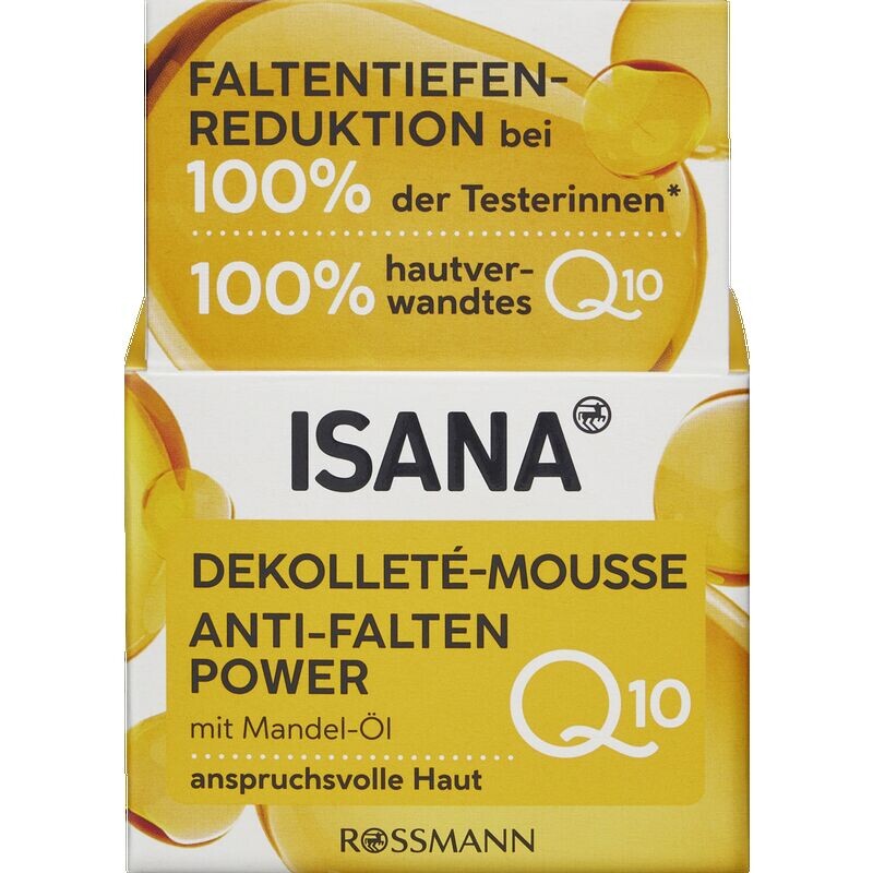 

Мусс для шеи и декольте против морщин ISANA, 50 ml