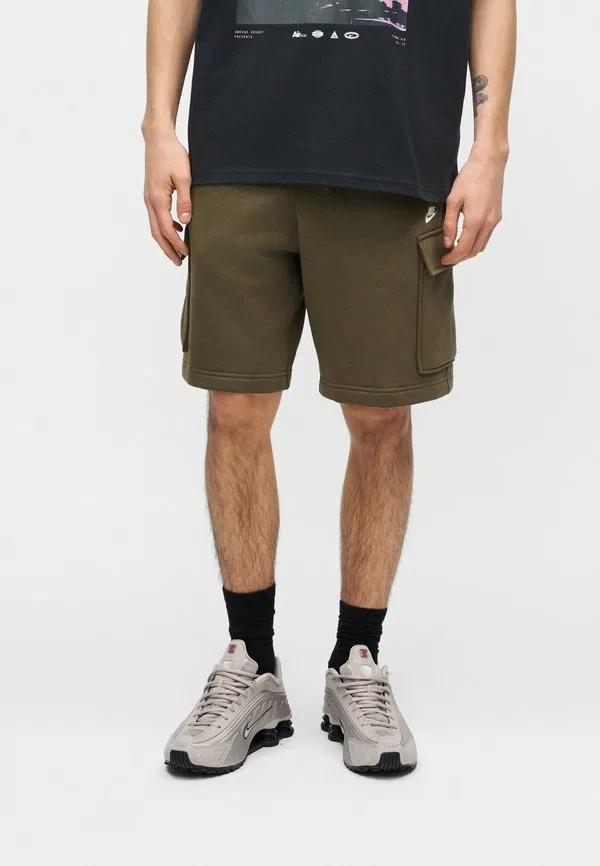 Клубные спортивные штаны-карго Nike Sportswear, Medium Olive/White — фото 4