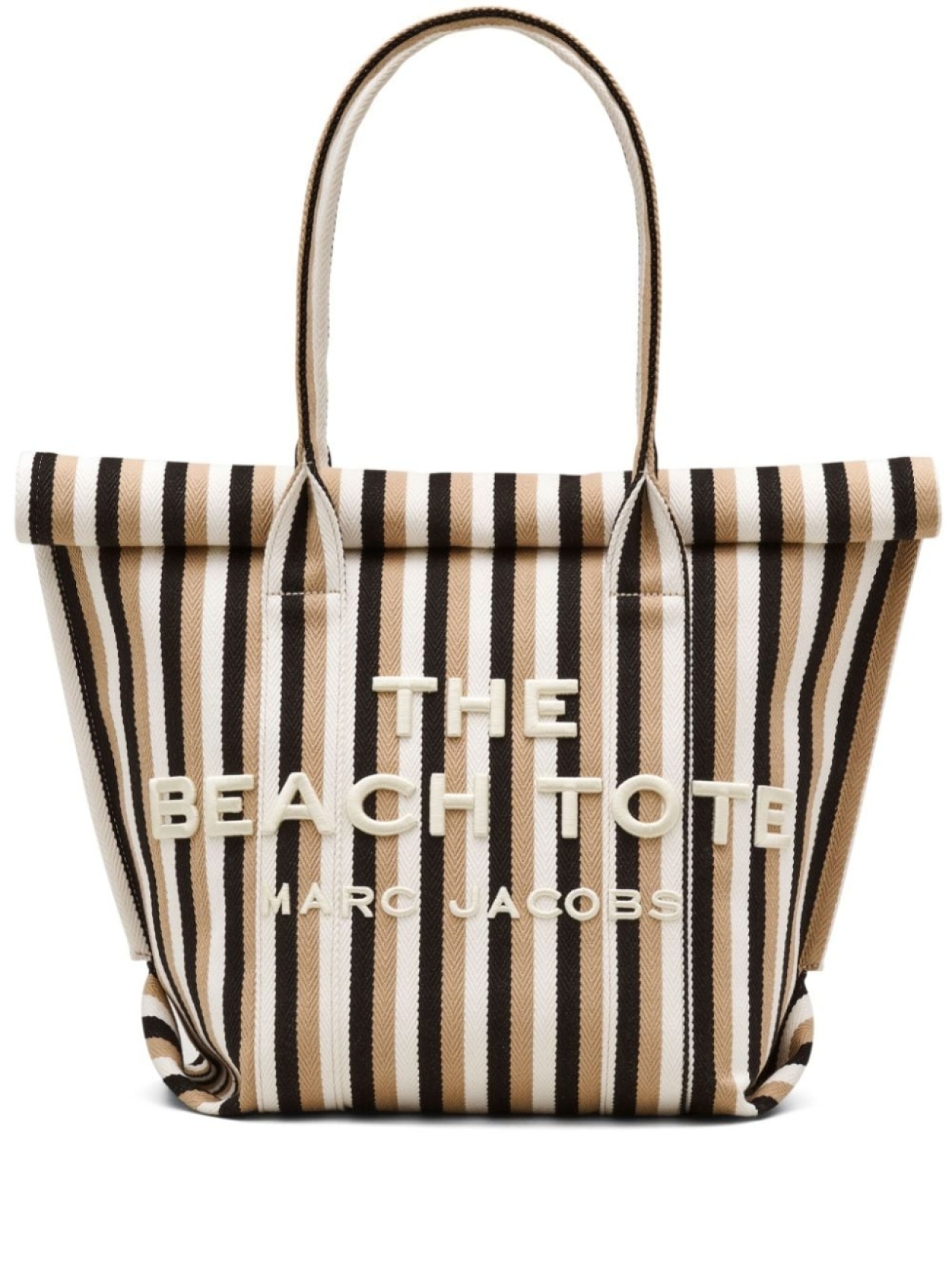 

Marc Jacobs сумка The Woven Stripe Beach Tote, нейтральный цвет