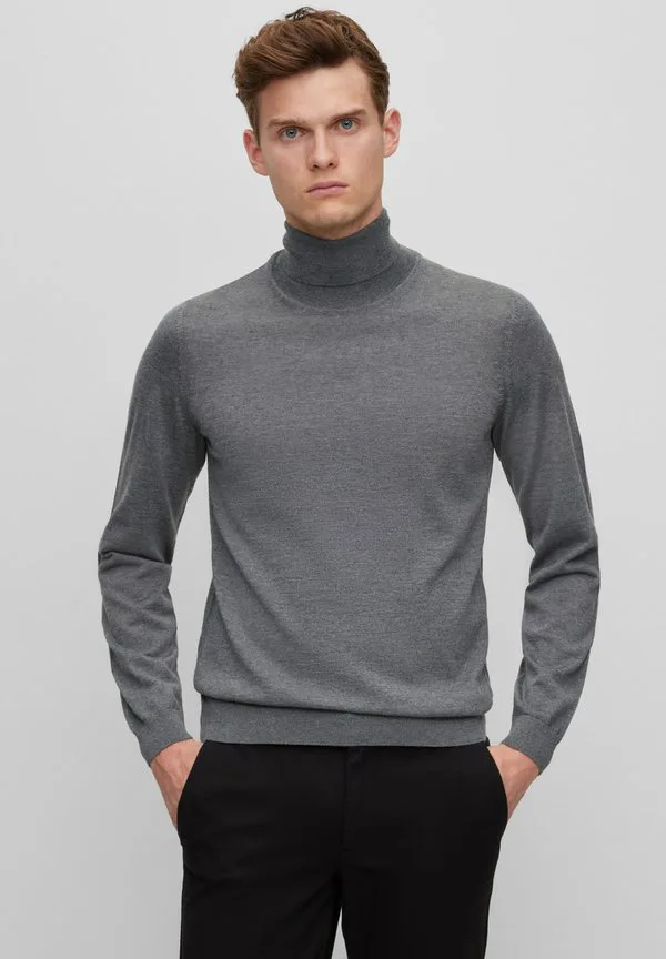 Джемпер муссо Boss, Medium Grey