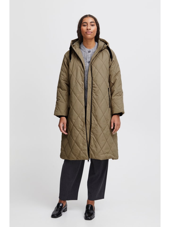 

Куртка стандартного кроя BYBELIS оттенка сепии b. young