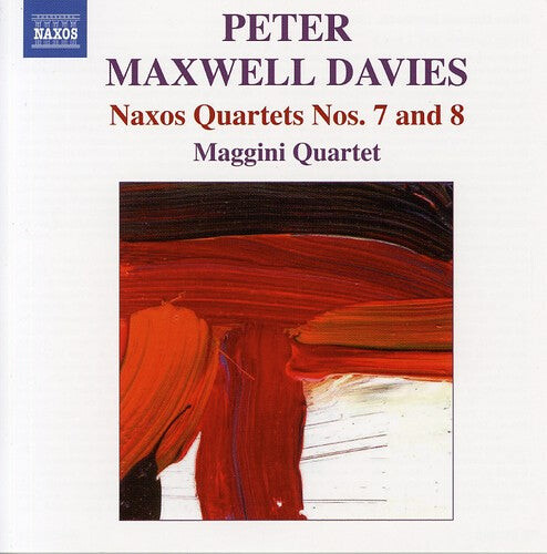 

CD диск Davies / Maggini Quartet: Naxos Quartets 7 & 8
