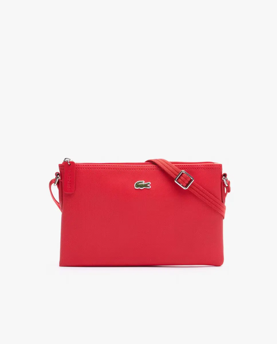 

Плоская женская сумка через плечо Concept красного цвета Lacoste