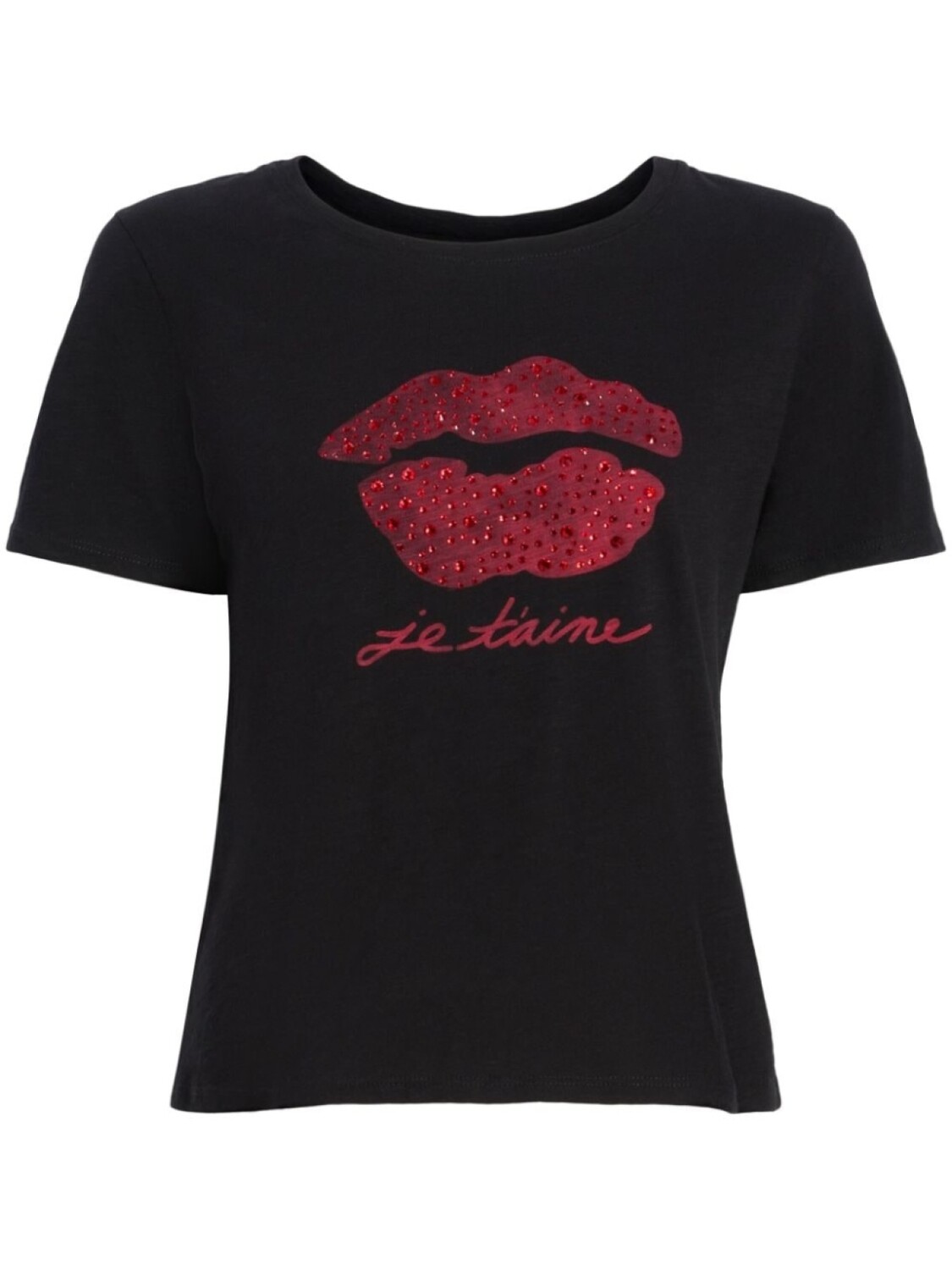 

Cinq A Sept футболка Kisses Je T'Aime, черный