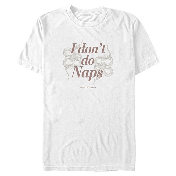 

Футболка Big & Tall The White Lotus I Don't Do Naps Licensed Character