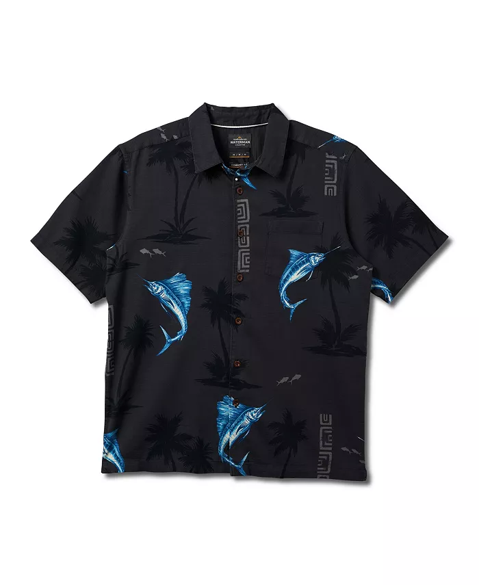 

Мужская футболка Quiksilver Playing Hooky Woven Quiksilver Waterman, черный