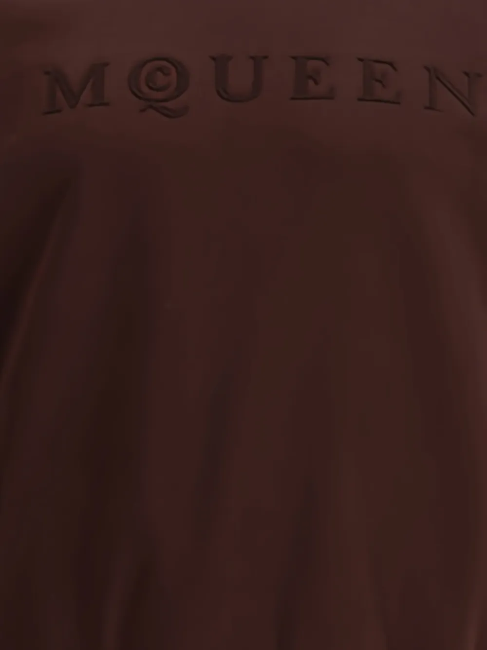 Свитшот с принтом логотипа Alexander Mcqueen, коричневый — фото 4