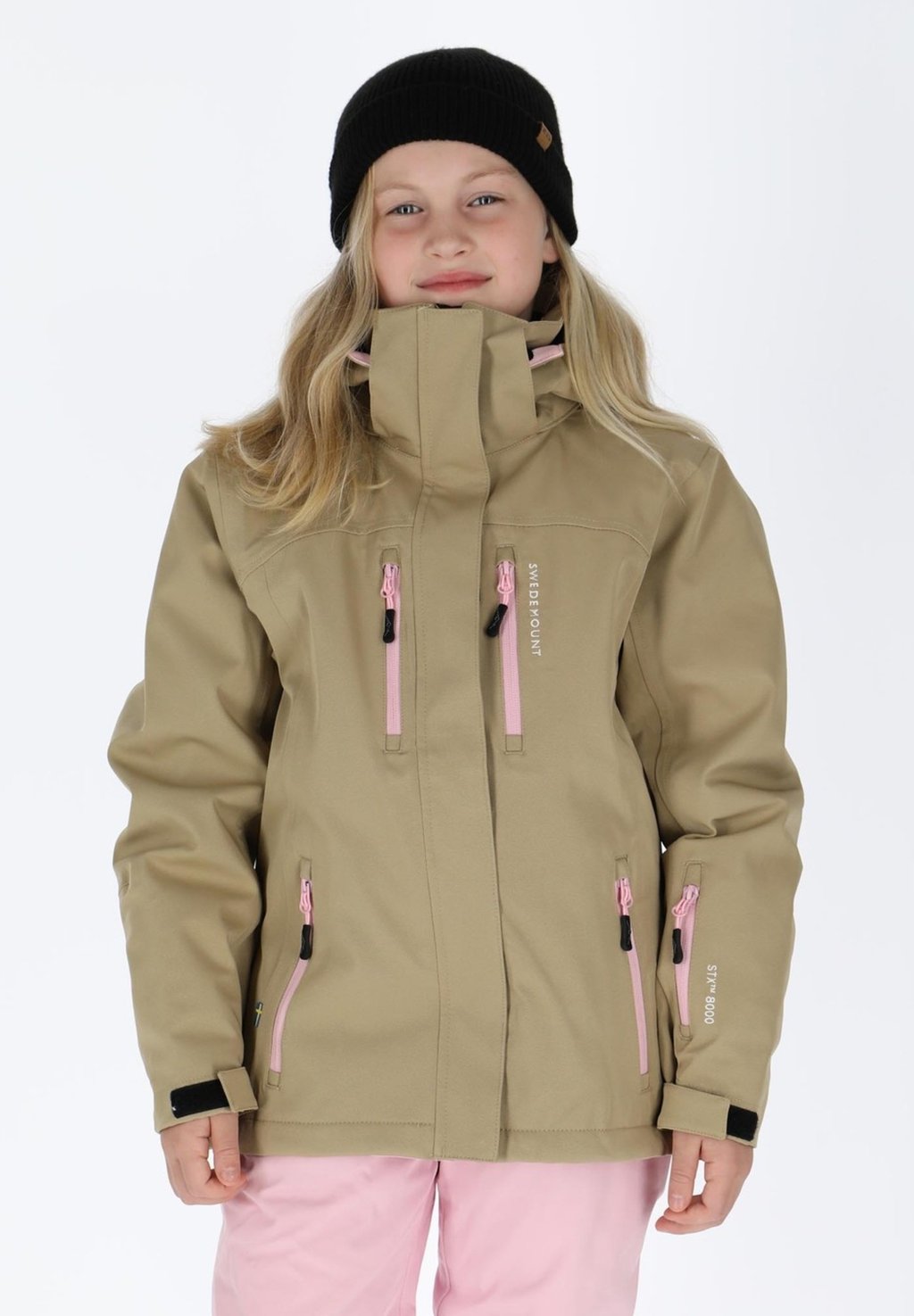 

Лыжная куртка CERVINIA JACKET JR Swedemount, цвет beige light pink