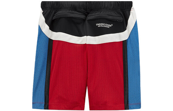 Шорты mesh shorts contrasting colors alphabet printing sports basketball asia edition red Nike, красный — фото 2