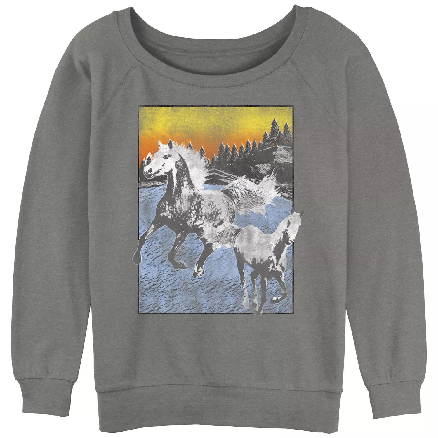 

Юниорские лошади Freedom Landscape Paint Slouchy Terry Licensed Character