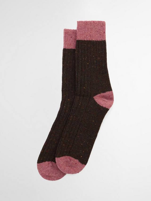 

Носки Houghton из шерстяной смеси Barbour, Earth/Pink