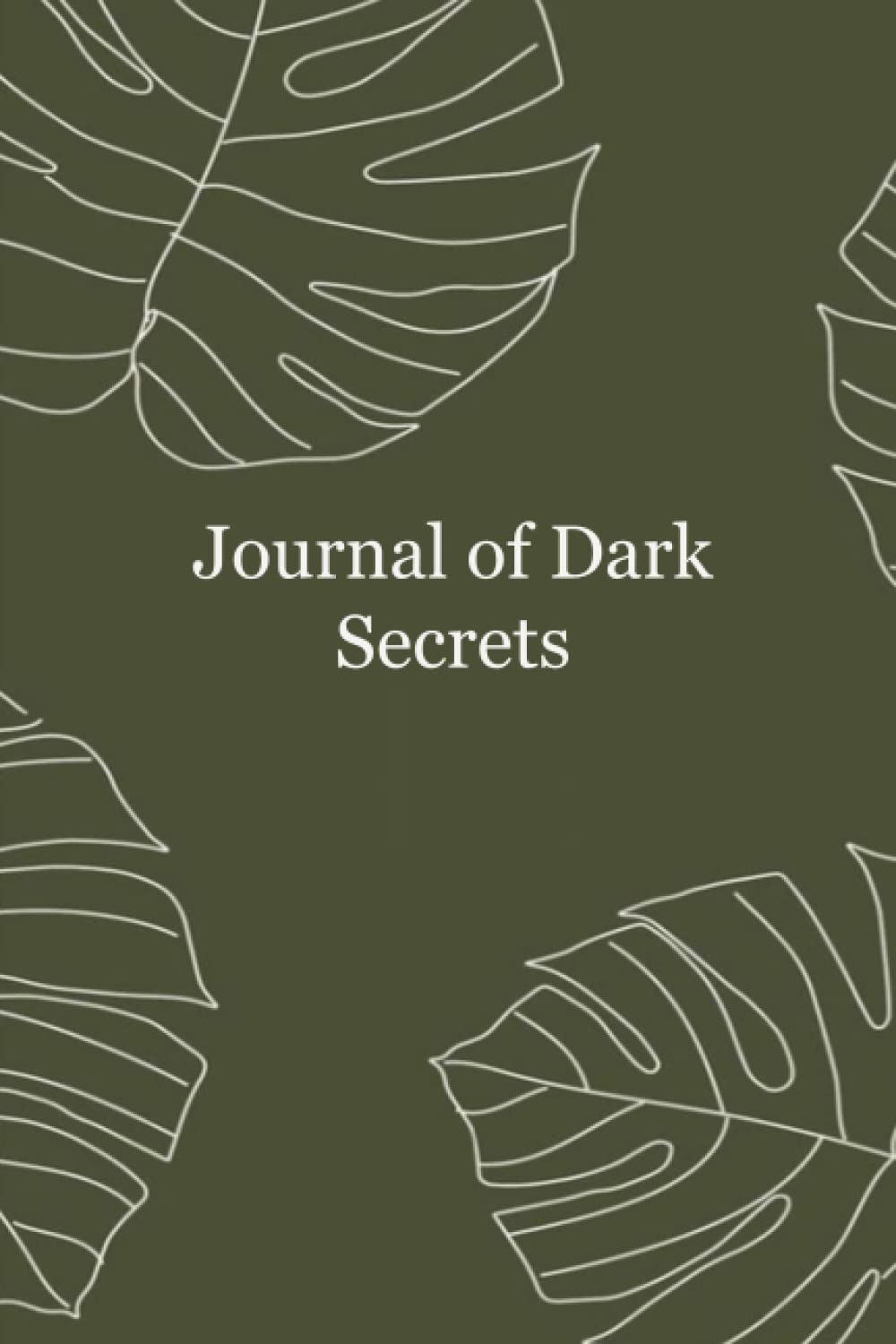 

Journal of Dark Secrets: Coworker notebook, Funny notebook for Employees 6x9 Inches, 120 lined pages (Independently published)